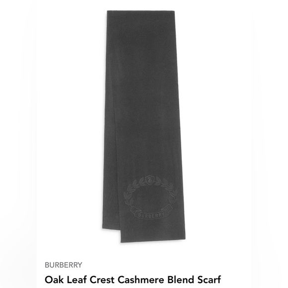 Burberry black scarf brand new 100% Authentic - Picture 1 of 10